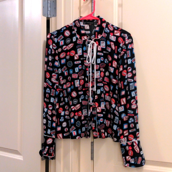 Boy name blouse - Picture 1 of 5